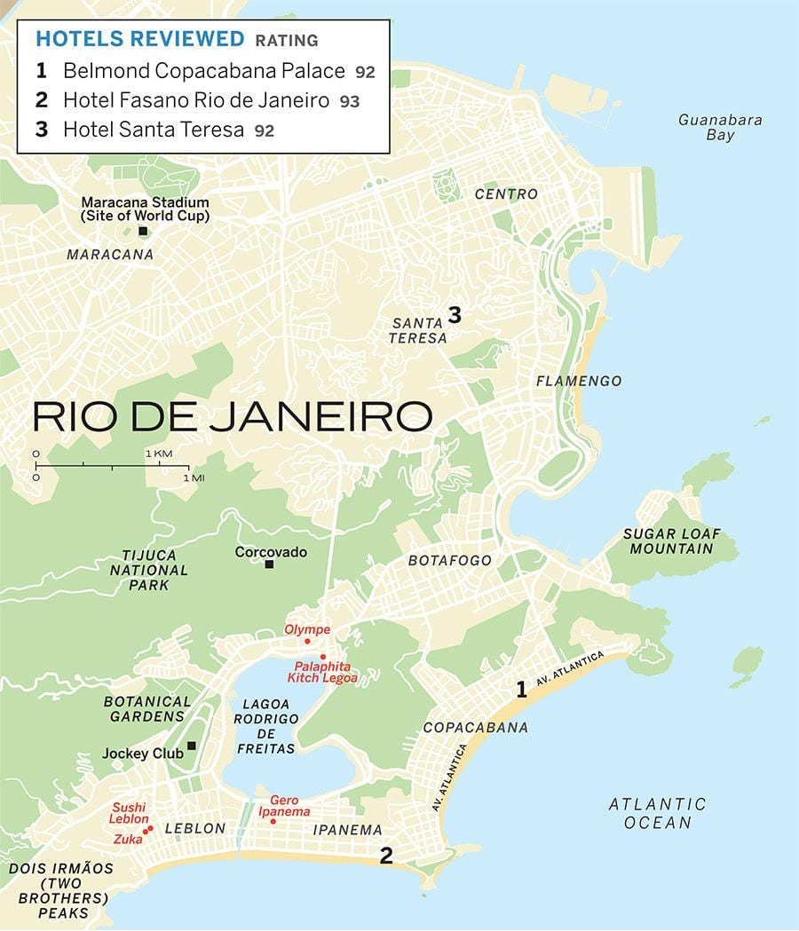 Rio de haneiro hotellit