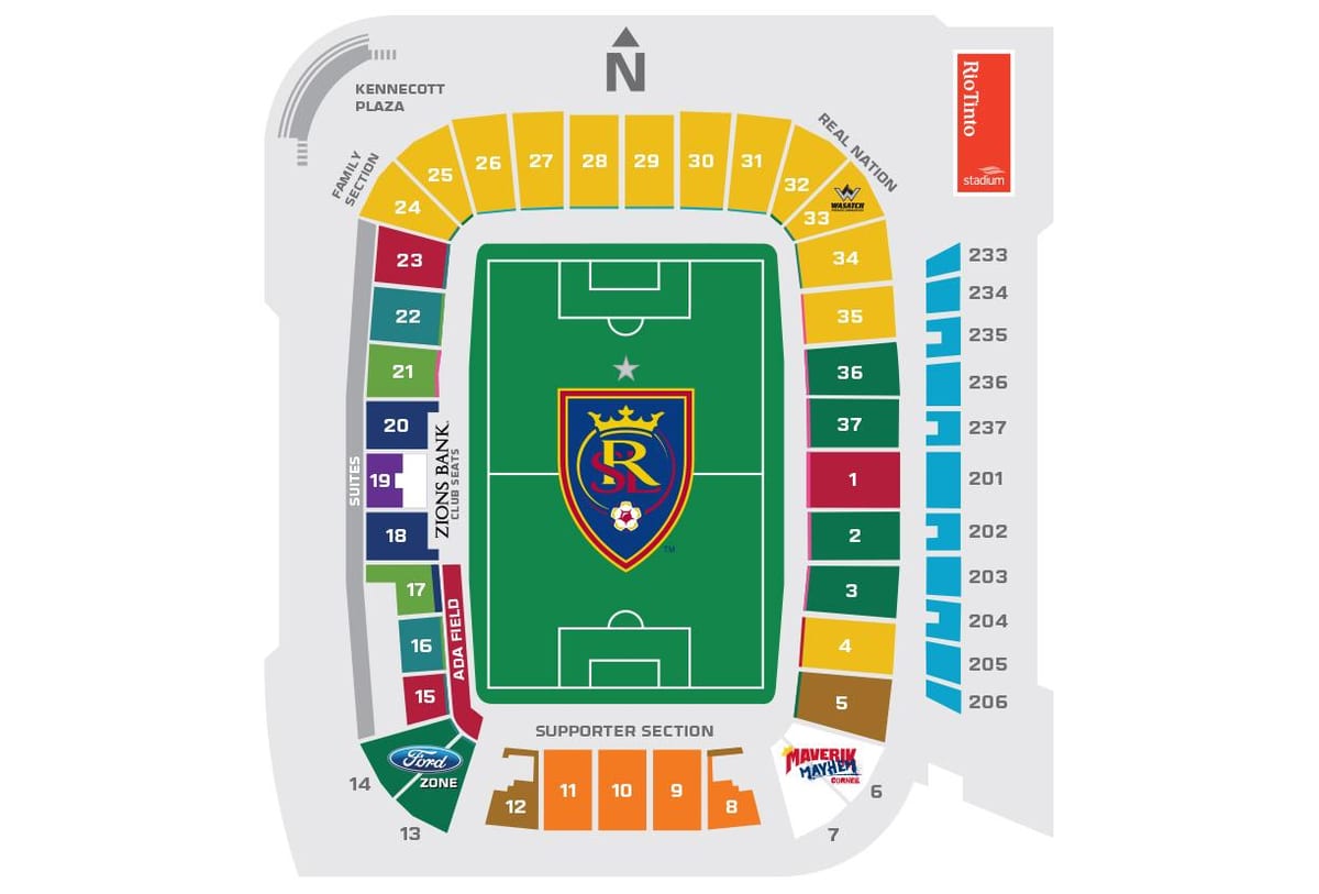 istuin kartta Rio tinto 